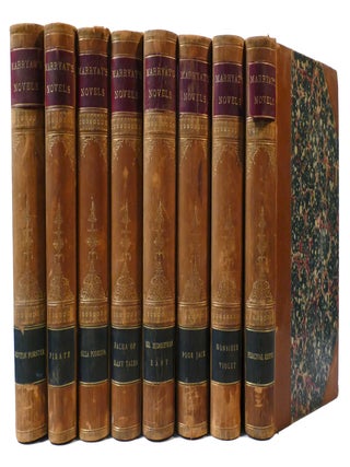 24 VOLUME SET: CHILDREN OF THE NEW FOREST, LITTLE SAVAGE, JAPHET, THE DOG FIEND, THE PRIVATEERSMAN, JACOB FAITHFUL, FRANK MILDMAY, PETER SIMPLE, THE KING'S OWN, THE POACHER, THE MISSION, VALERIE, RATTLIN, THE REEFER, MASTERMAN READY, THE PHANTOM SHIP; Settlers in Canada, Newton Forster, the Pirate and the Three Cutters, Olla Podrida, the Pacha of Many Tales, Mr. Midshipman Easy, Poor Jack, the Travels and Adventures of Monsieur Violet, Percival Keene