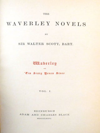 THE WAVERLEY NOVELS 24 VOLUME SET