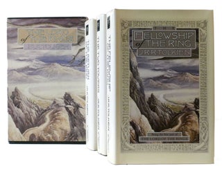 Item #308398 THE LORD OF THE RINGS 3 VOLUME BOX SET. J. R. R. Tolkien