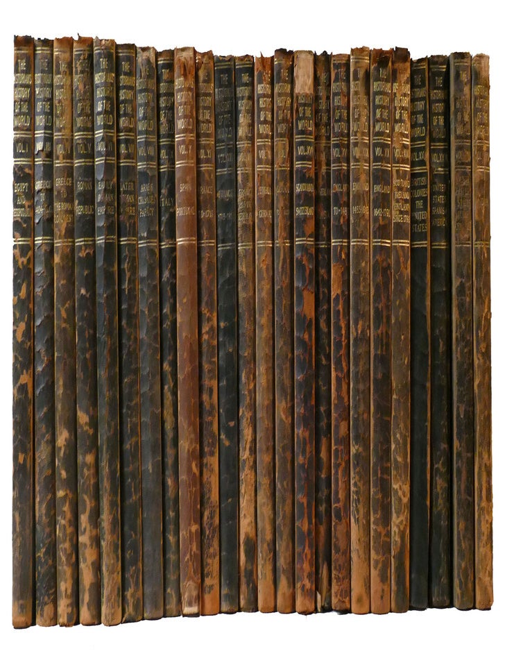 Item #308401 THE HISTORIANS' HISTORY OF THE WORLD 24 VOLUME SET. Henry Smith Williams.