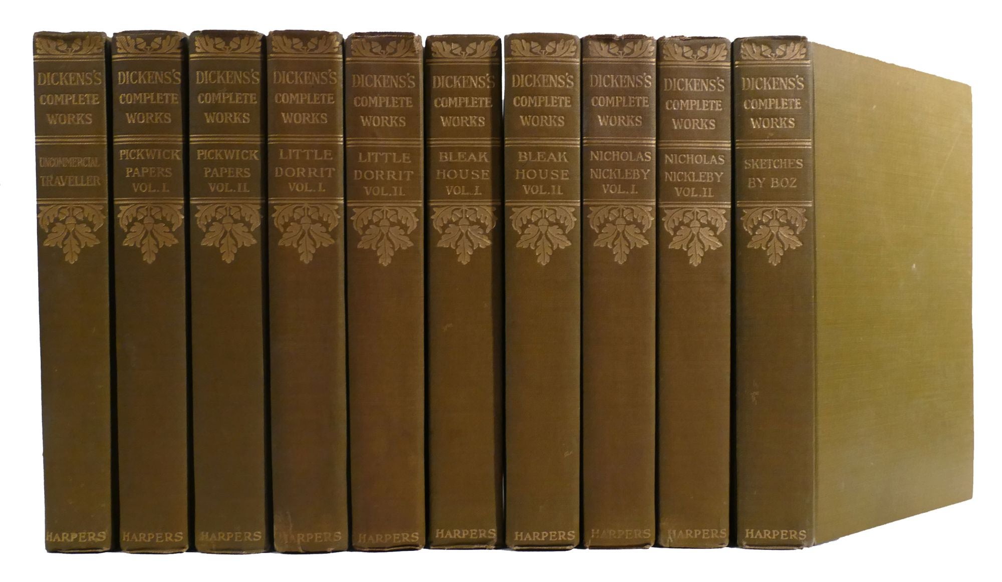 THE COMPLETE WORKS OF CHARLES DICKENS 30 VOLUME SET