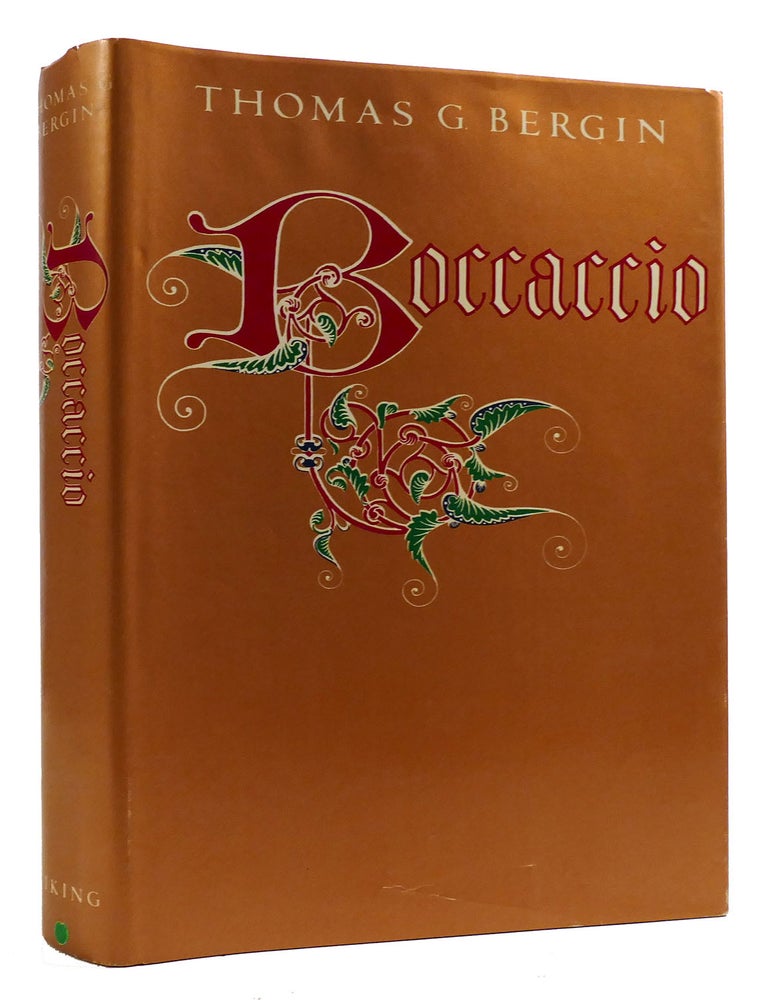 Item #308989 BOCCACCIO. Thomas G. Bergin.