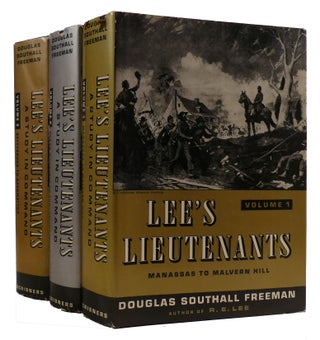 LEE'S LIEUTENANTS: A STUDY IN COMMAND 3 VOLUME SET. Douglas Southall Freeman.