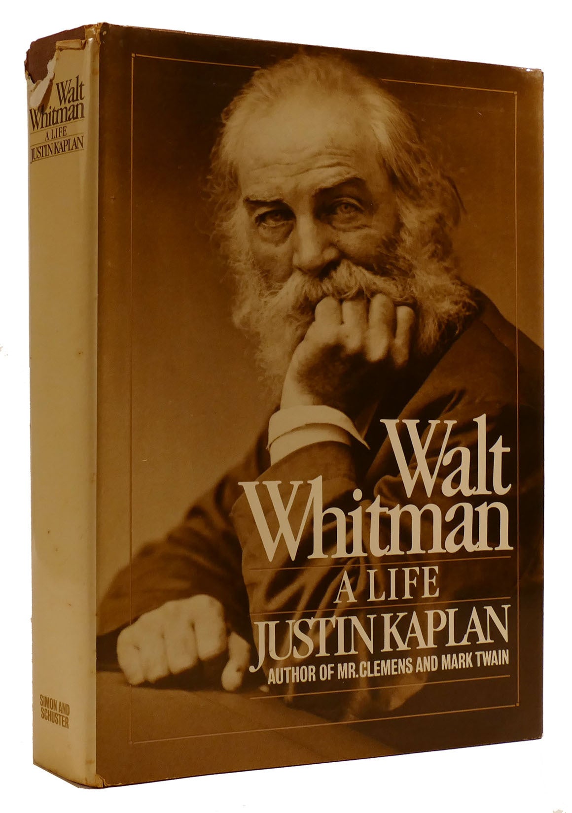 WALT WHITMAN: A LIFE | Justin Kaplan | First Edition; First Printing