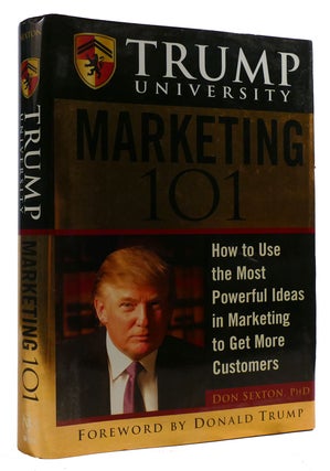 Item #309284 TRUMP UNIVERSITY MARKETING 101: HOW TO USE THE MOST POWERFUL IDEAS IN MARKETING TO...