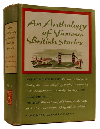 Item #309647 THE BEDSIDE BOOK OF FAMOUS BRITISH STORIES. Henry C. Moriarty Bennett A. Cerf