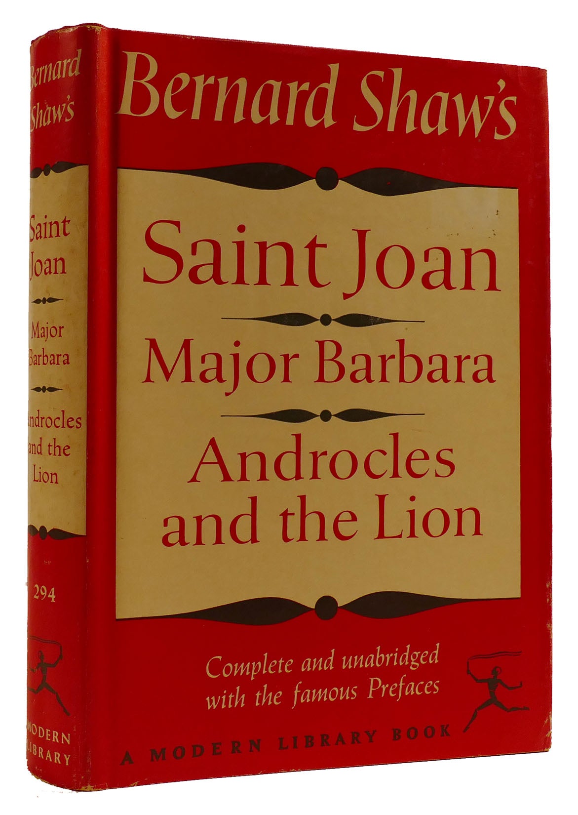 BERNARD SHAW'S SAINT JOAN, MAJOR BARBARA, ANDROCLES AND THE LION ...