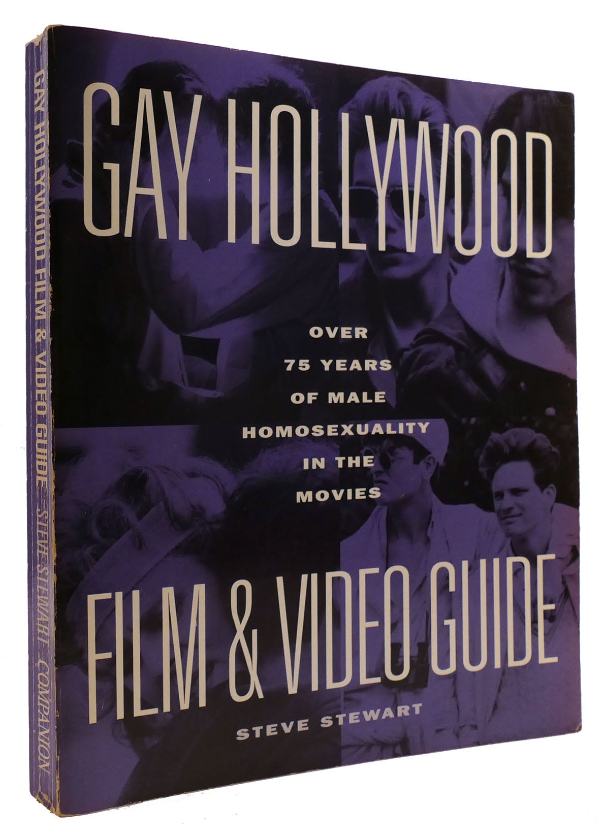 GAY HOLLYWOOD: OVER 75 YEARS OF MALE HOMOSEXUALITY IN THE MOVIES | Steve  Stewart | First Edition; First Printing