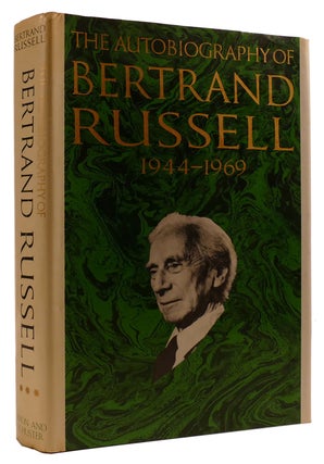 Item #310234 THE AUTOBIOGRAPHY OF BERTRAND RUSSELL: 1944-1969. Bertrand Russell