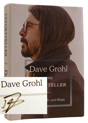 Item #310839 THE STORYTELLER: TALES OF LIFE AND MUSIC SIGNED. Dave Grohl