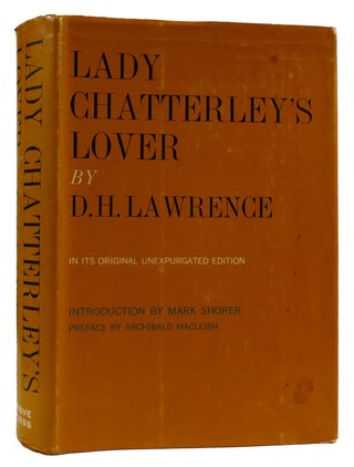 Item #311161 LADY CHATTERLEY'S LOVER. D. H. Lawrence