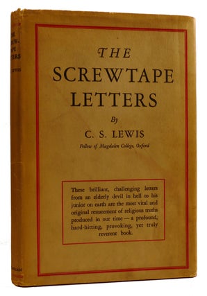 Item #311347 THE SCREWTAPE LETTERS. C. S. Lewis