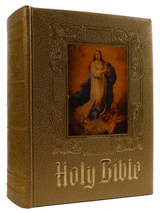 Item #311568 THE HOLY BIBLE ILLUSTRATED WITH MASTERPIECES OF RELIGIOUS ART AND CONTAINING...
