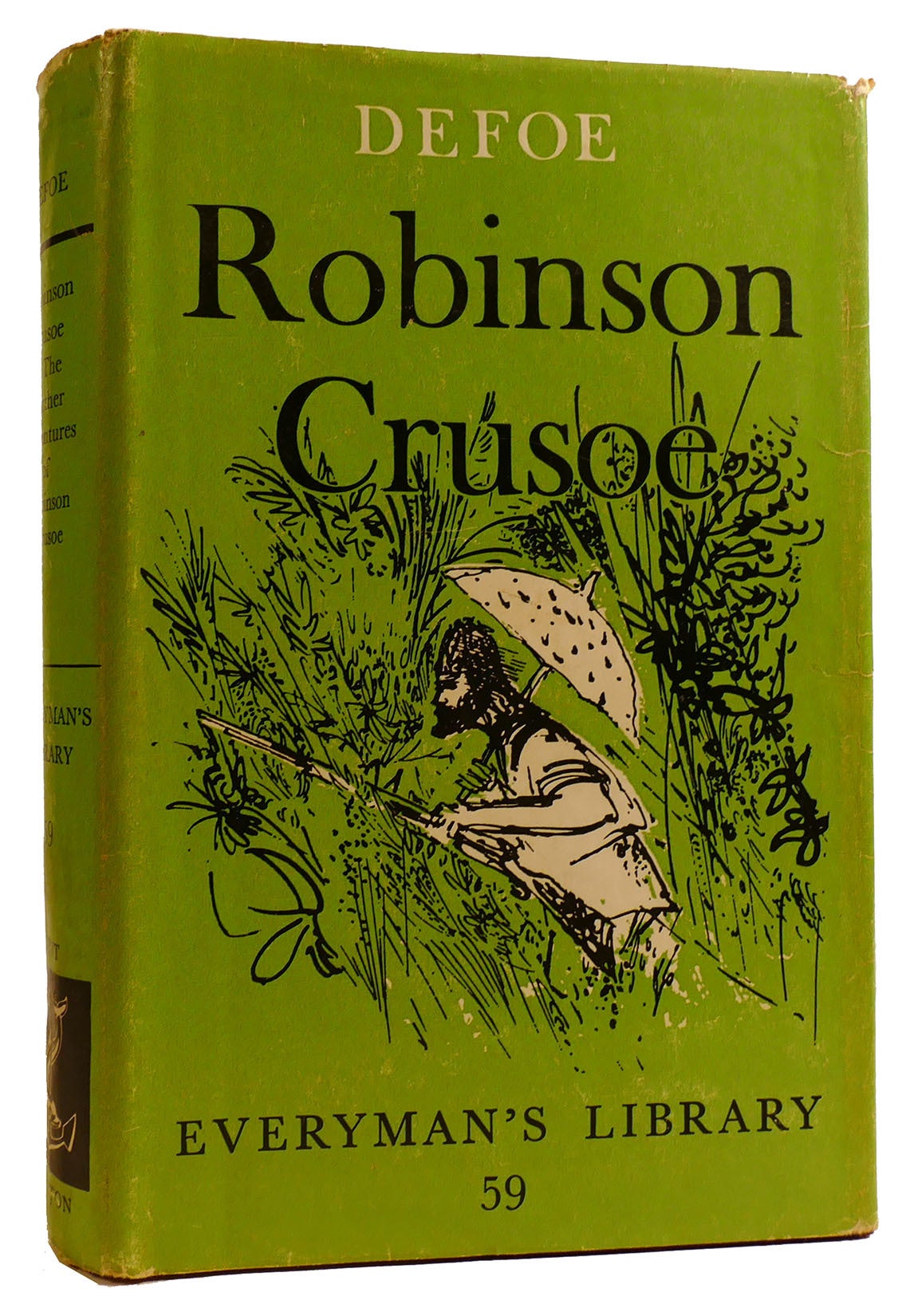 ROBINSON CRUSOE | Daniel Defoe | Everyman's Library Edition; Third