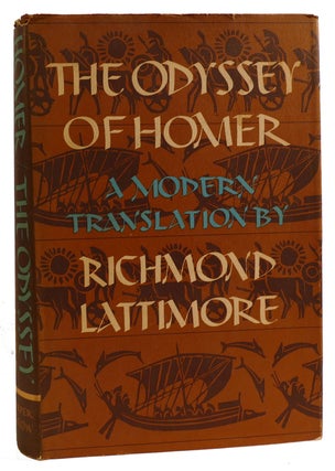 Item #312231 THE ODYSSEY OF HOMER. Richmond Lattimore Homer