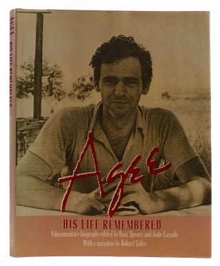 Item #312564 AGEE: HIS LIFE REMEMBERED. Jude Cassidy Ross Spears, Robert Coles