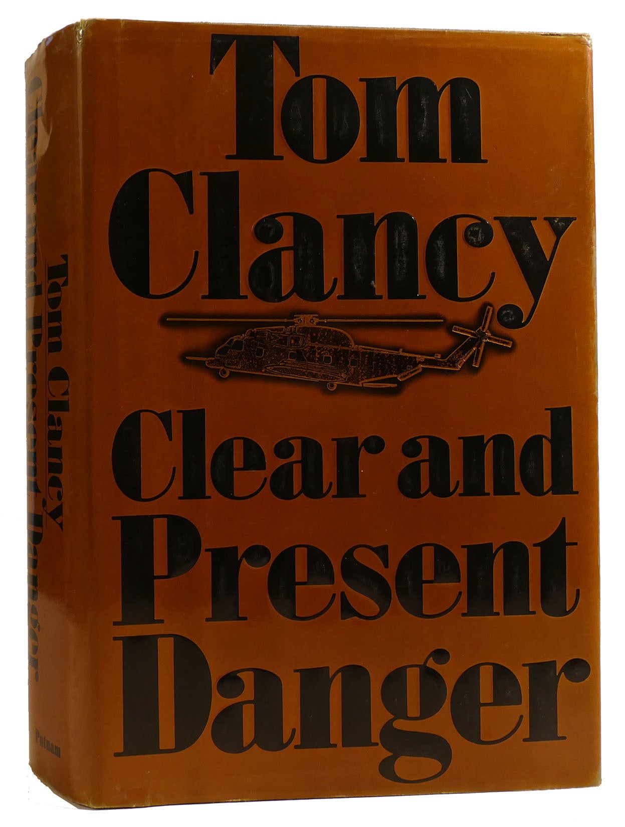 CLEAR AND PRESENT DANGER Tom Clancy First Edition First Printing clear-and-present-danger-tom-clancy-first-edition-first-printing