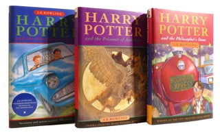 HARRY POTTER 3 VOLUME BOXED SET THE PHILOSOPHER'S STONE, CHAMBER OF SECRETS, PRISONER OF AZKABAN