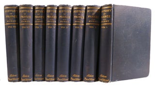 THE HISTORY OF FRANCE FROM THE EARLIEST TIMES TO 1848 8 VOLUME SET. Madame Guizot De M. Guizot.