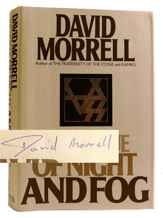 Item #313204 THE LEAGUE OF NIGHT AND FOG SIGNED. David Morrell