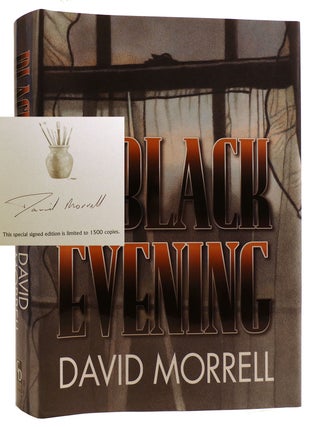 Item #313206 BLACK EVENING SIGNED. David Morrell