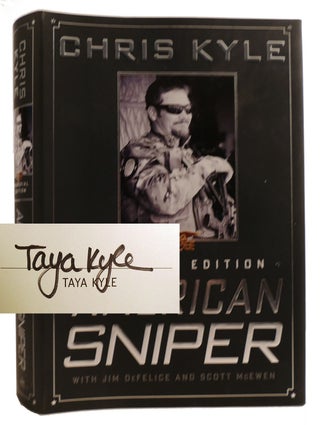Item #313240 AMERICAN SNIPER: MEMORIAL EDITION SIGNED The Autobiography of the Most Lethal Sniper...