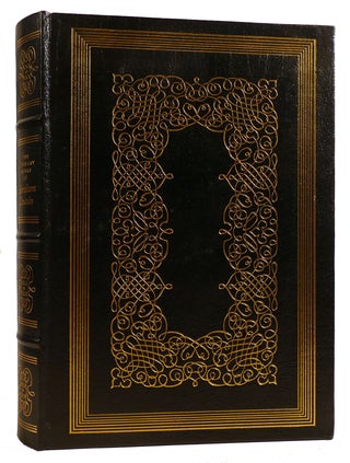 Item #313303 THE LITERARY WORKS OF ABRAHAM LINCOLN Easton Press. Abraham Lincoln Carl Van Doren