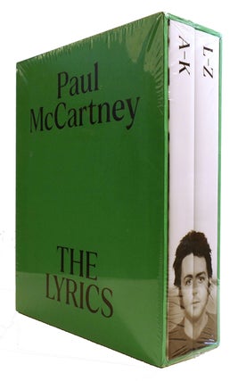 Item #313308 THE LYRICS 1956 to the Present 2 Volume Set. Paul Muldoon Paul McCartney