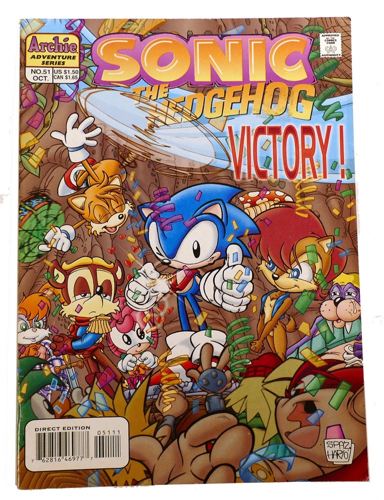 SONIC THE HEDGEHOG NO. 51 Ken Penders Mike Gallagher First