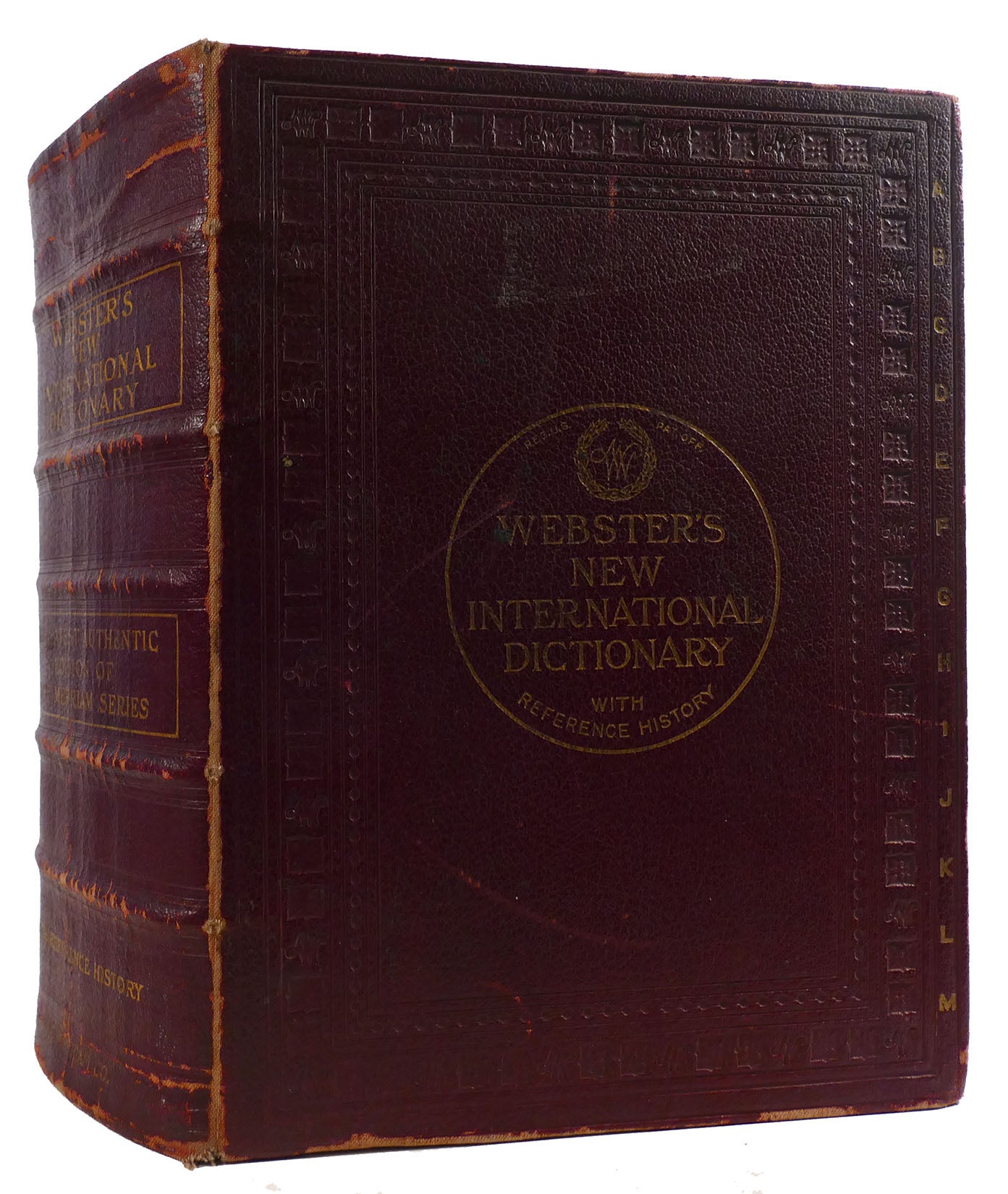 WEBSTER'S NEW INTERNATIONAL DICTIONARY OF THE ENGLISH LANGUAGE Based on the  International Dictionary of 1890 and 1900. Now Completely Revised in all 