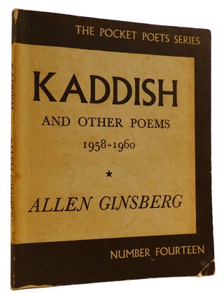 Item #314014 KADDISH And Other Poems 1958-1960. Allen Ginsberg