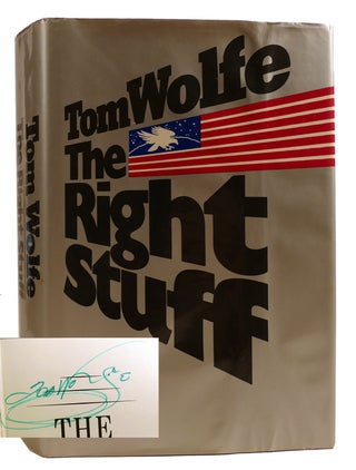 THE RIGHT STUFF Signed. Tom Wolfe.