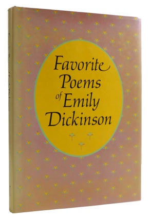 Item #314268 FAVORITE POEMS OF EMILY DICKINSON. Emily Dickinson
