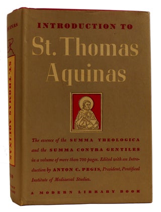 Item #314403 INTRODUCTION TO SAINT THOMAS AQUINAS. Saint Thomas Aquinas