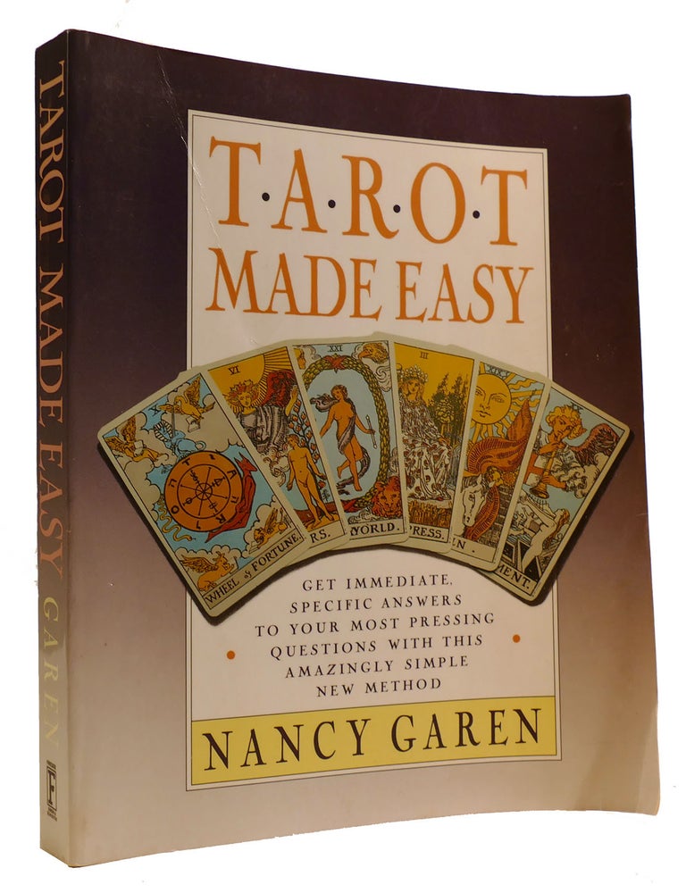 Item #314425 TAROT MADE EASY. Nancy Garen.