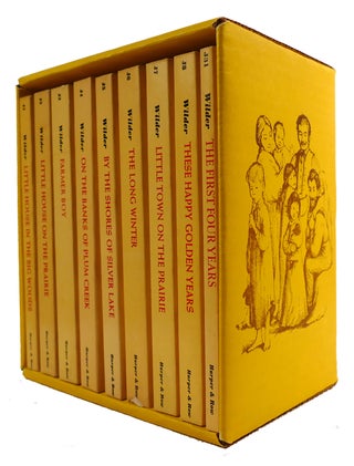 COMPLETE SET OF LAURA INGALLS WILDER'S LITTLE HOUSE BOOKS 9 VOLUME SET