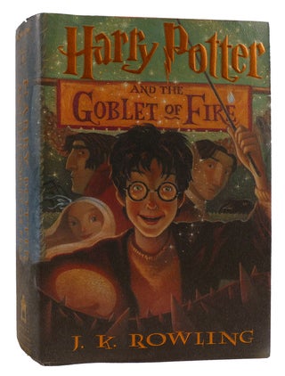 Item #314456 HARRY POTTER AND THE GOBLET OF FIRE. J. K. Rowling