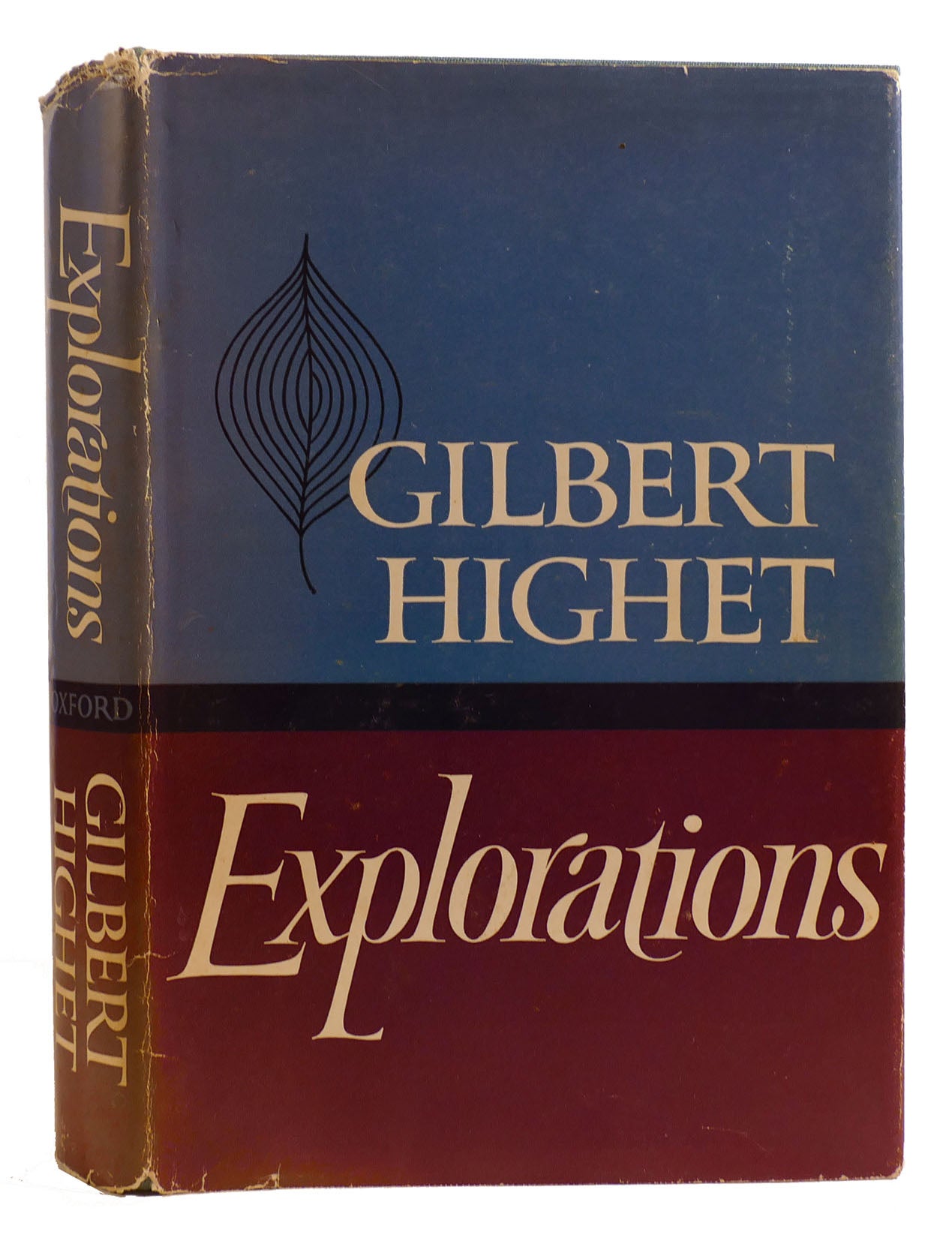 EXPLORATIONS | Gilbert Highet | First Edition; First Printing