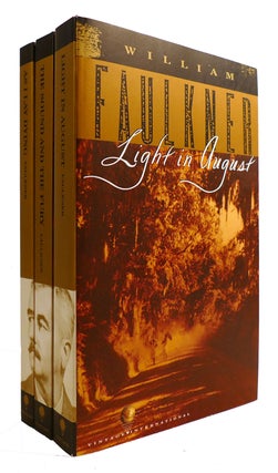 Item #314677 AS I LAY DYING - THE SOUND AND THE FURY - LIGHT IN AUGUST. William Faulkner