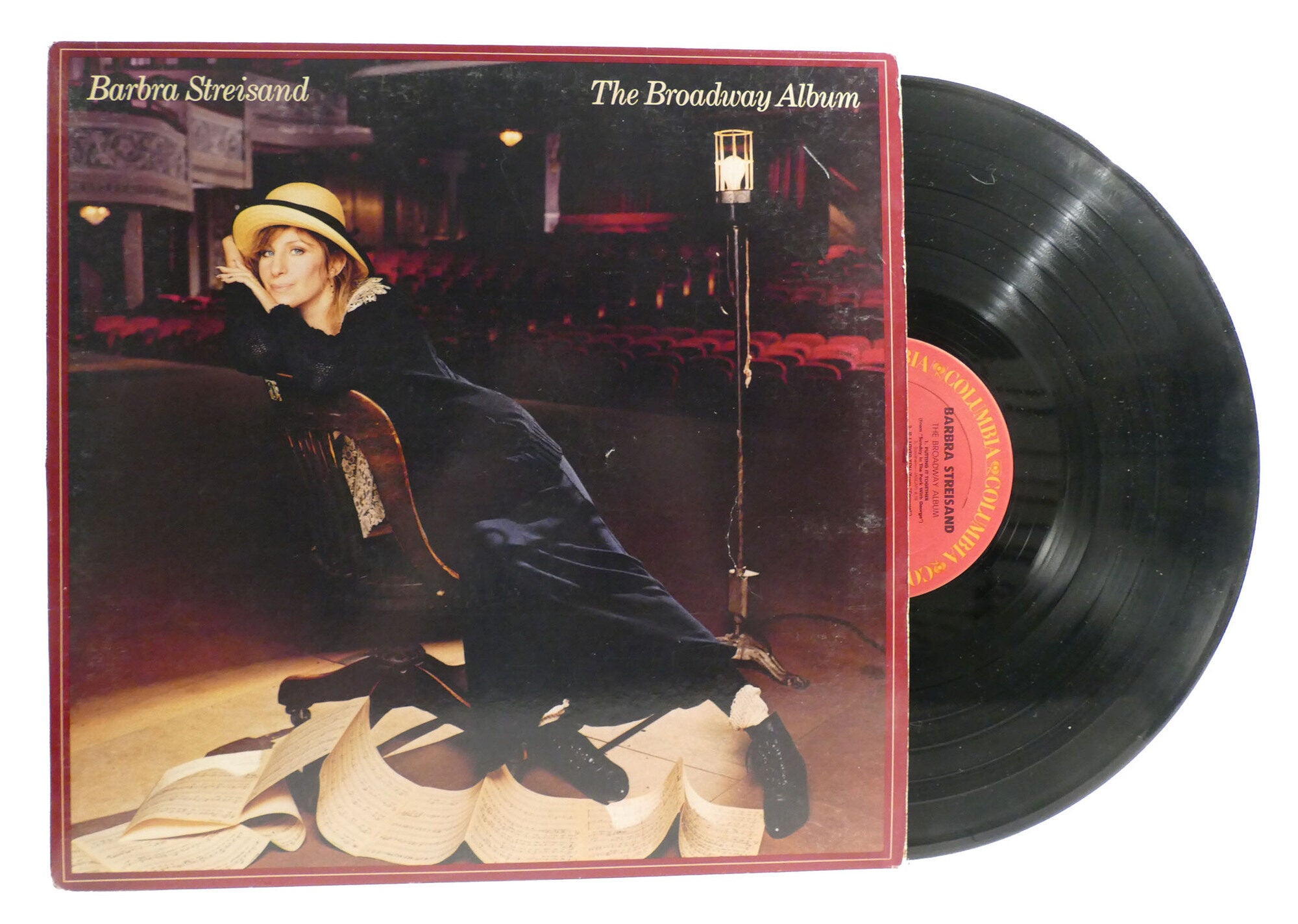 THE BROADWAY ALBUM VINYL LP; Oc 40092 | Barbara Streisand