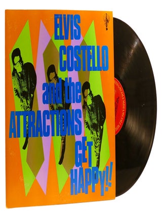 Item #314844 GET HAPPY! VINYL LP Jc 38347. Elvis Costello, The Attractions