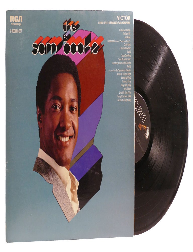 Item #314900 THIS IS SAM COOKE DOUBLE ALBUM VINYL LP; VPS-6027 (E). Sam Cooke.