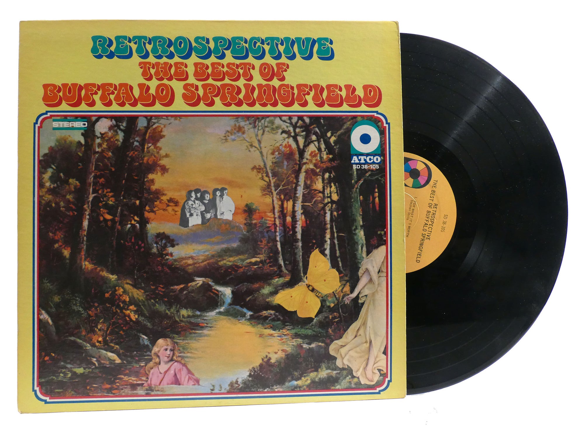 RETROSPECTIVE: THE BEST OF BUFFALO SPRINGFIELD VINYL LP; Atco Sd