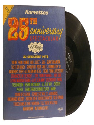 Item #315008 KORVETTES 25TH ANNIVERSARY SPECTACULAR 3 ALBUM VINYL LP; As- 4002