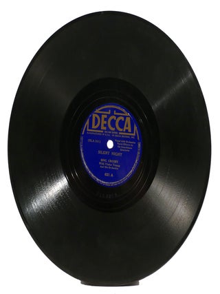 Item #315101 SILENT NIGHT / ADESTE FIDELES-O COME, ALL YE FAITHFUL 10" VINYL RECORD 621. Bing...
