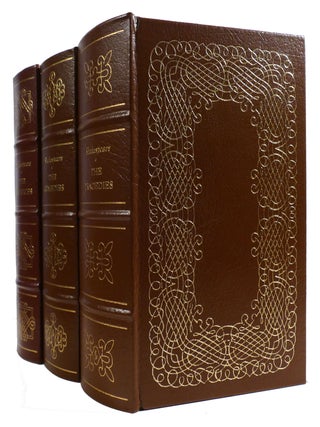 THE TRAGEDIES, THE COMEDIES, THE HISTORIES 3 VOLUME SET; Easton Press. William Shakespeare.