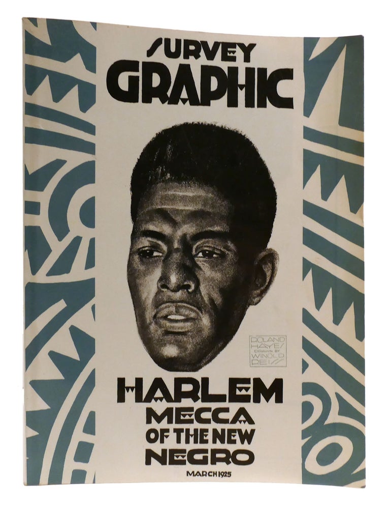 Item #315344 SURVEY GRAPHIC; Harlem Mecca of the New Negro. Alain Locke.