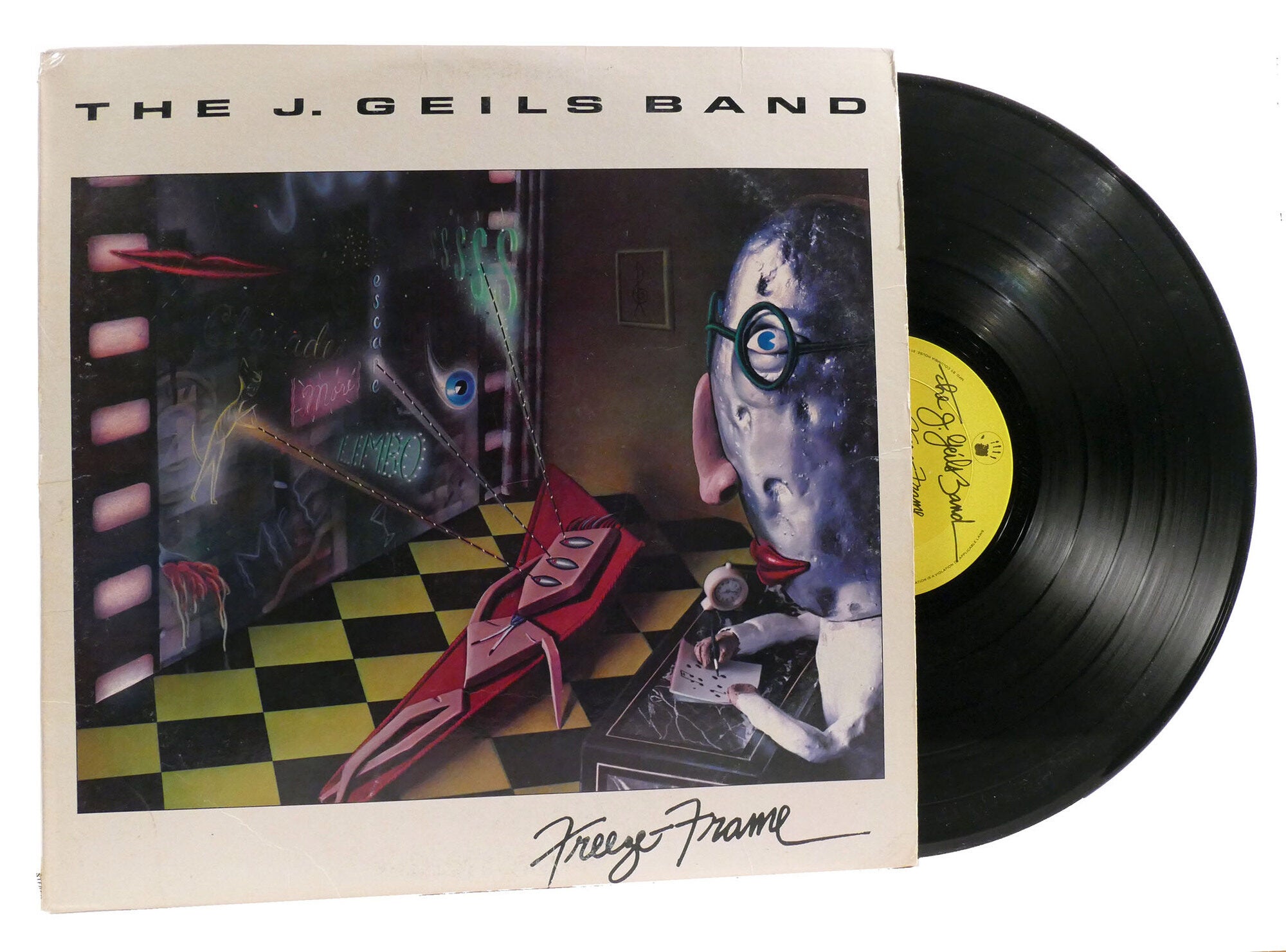 FREEZE FRAME VINYL LP; Sw 517062 | The J. Geils Band