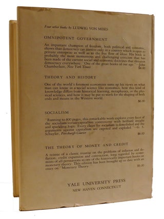 HUMAN ACTION; A Treatise on Economics