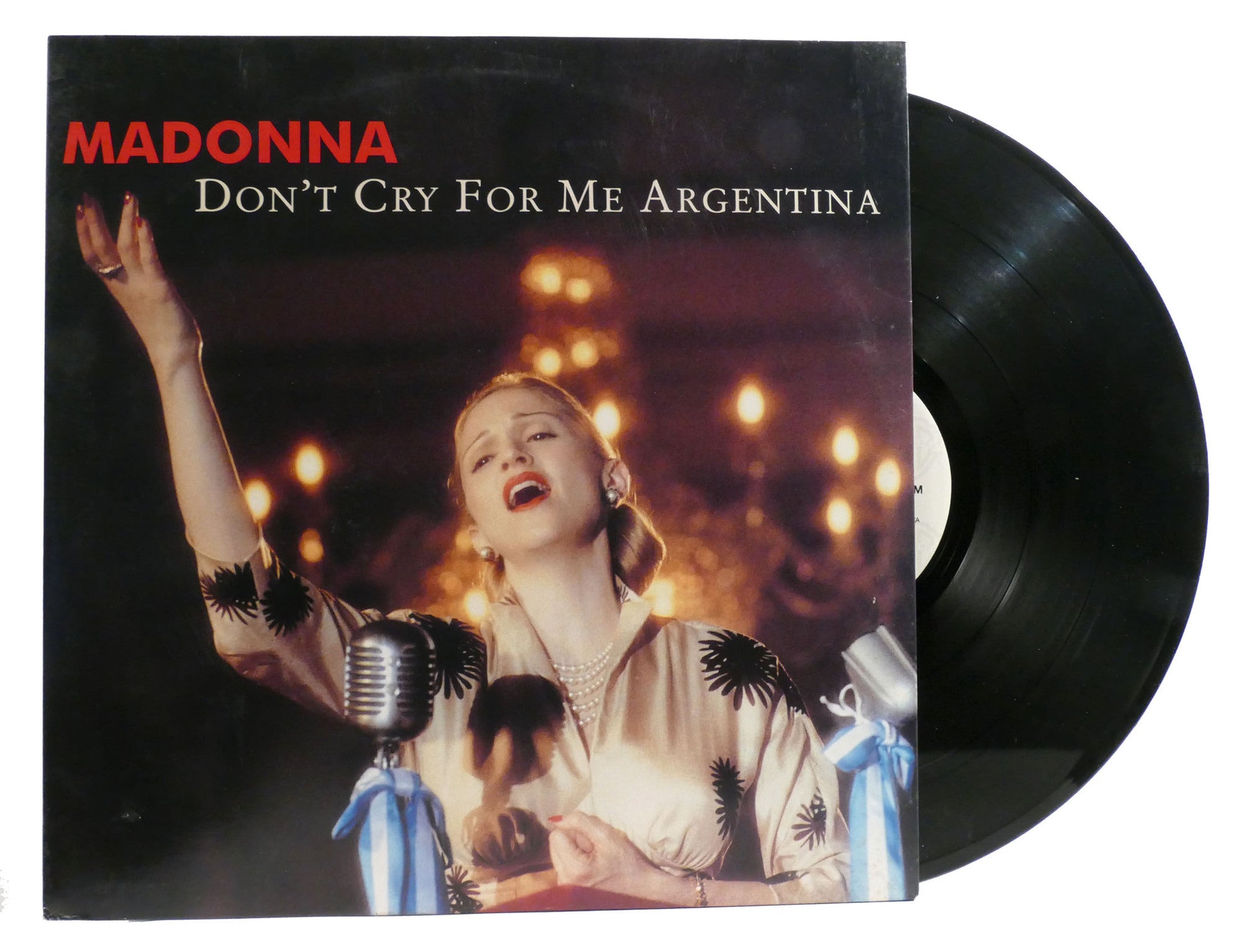 DON'T CRY FOR ME ARGENTINA VINYL LP; 0-43809 | Madonna